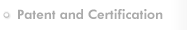 Patent and Certification
