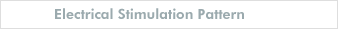 Electrical Stimulation Pattern
